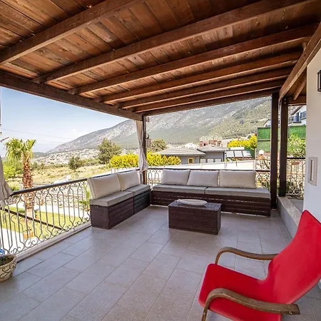 Fascinating Villa With Private Pool, Nature View, Fireplace And Balcony In Fethiye